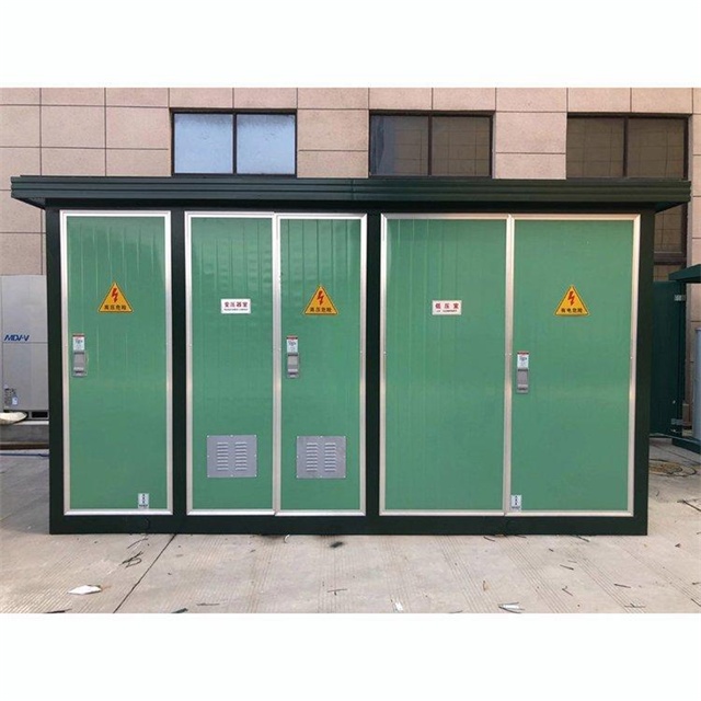 牡丹江1600KVA欧式箱式变压器